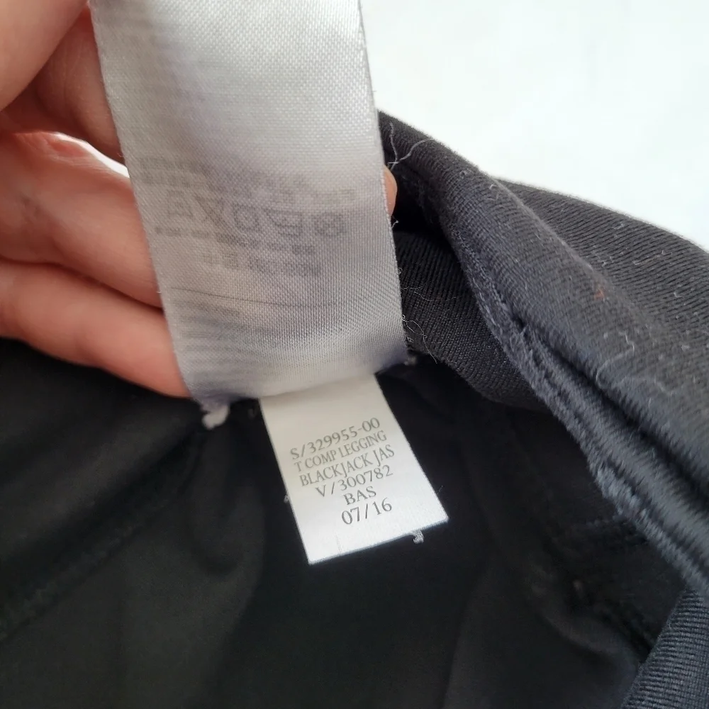 Old Navy Active Go-Dry black legging hidden waist seam pocket S - Picture 7 of 9